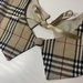 Colletto staccabile tartan beige