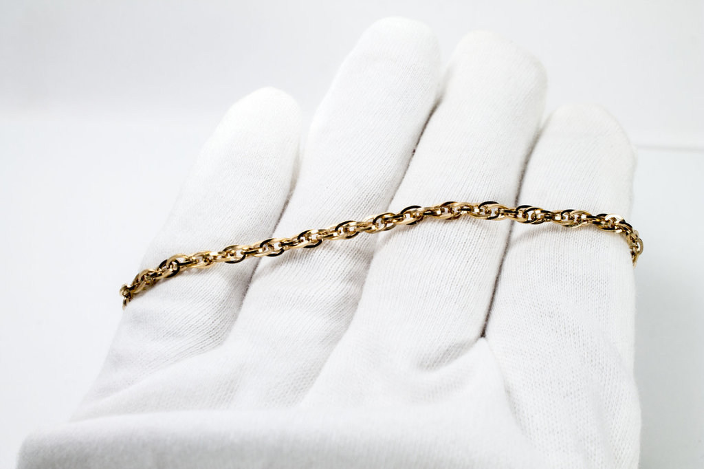 Essentials | Bracciale con catena a corda da 8 mm color argento | Disponibile! | Lucleon