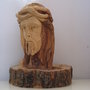 Statua legno di ulivo