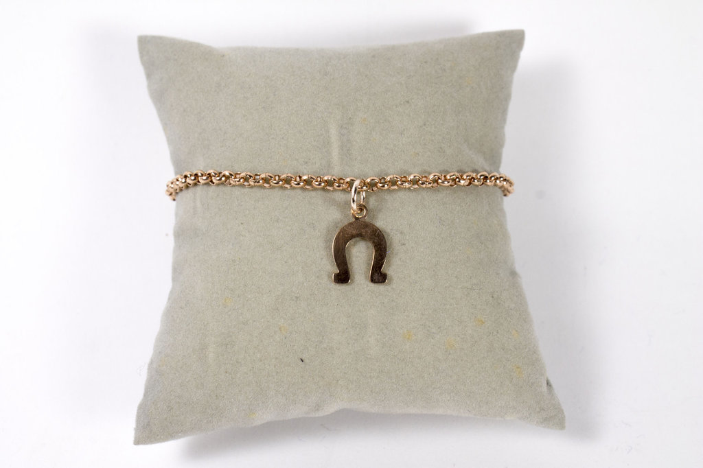 Bracciale Donna In Argento 925 Con Ciondolo Ferro Di Cavallo E Zirconi - Sofia Milani - Placcato Rodio, Ipoallergenico