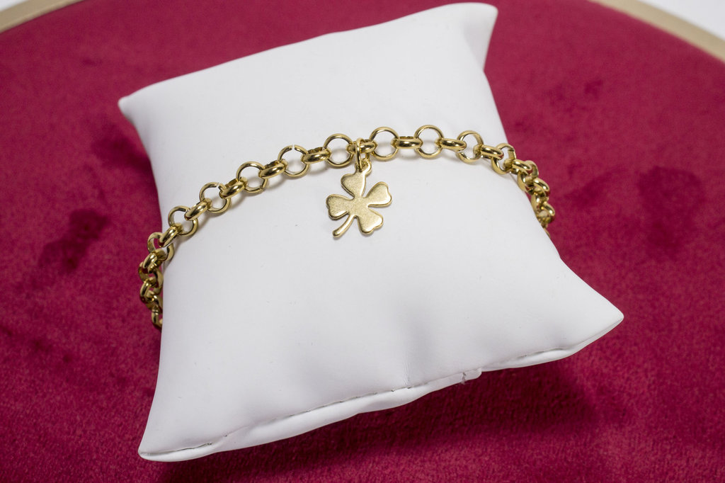 Bracciale All'uncinetto Color Oro - Gioielli - Bracciali E Caviglie - Foto 7