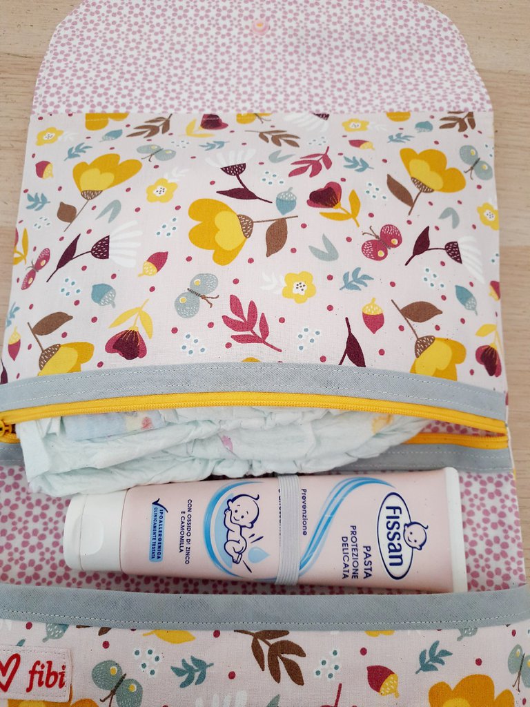 Organizer Ubbi Per Pannolini - Porta Tutto Per Il Cambio Neonato, Bianco - Foto 14