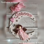Tende per cameretta per bambina con arcobaleno e stelle in stile boho, tende per cameretta, tende per finestre - Italia