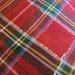 Coppia di Presine tartan con filo oro