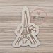 Bomboniera segnaposto Torre Eiffel Parigi tema viaggio personalizzato