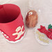 scatola natalizia porta mini pandoro/panettone cioccolatini biscotti di natale e piccoli regali personalizzabile