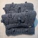 Handmade Knitting Baby Blanket - Copertina da Culla ai ferri