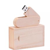 Chiavetta USB con box scatolina  personalizzabile per foto matrimonio comunione battesimo