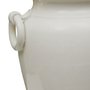 Vaso anfora portaombrelli in ceramica di Castelli bianco