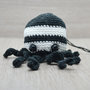 amigurumi polpo polipo bianco nero squadra calcio juve udinese spezia ascoli 