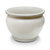 Porta vaso in ceramica di Castelli bianco diametro. cm 24 altezza cm 19