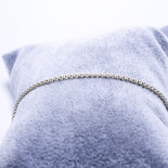 NKlaus Bracciale In Argento 925 Per Donna – Catena A Coda Di Volpe, 19 Cm, Larghezza 3,1 Mm