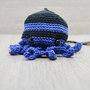 amigurumi polpo polipo blu nero squadra calcio inter atalanta pisa latina