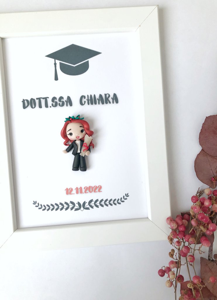 scritta laurea personalizzata