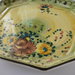 Vassoio in ceramica di Castelli dipinto a mano cm 24x24