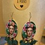Orecchini fatti a mano Frida Kahlo 2