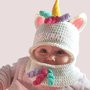 BABY CAPPUCCIO UNICORNO 