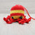 amigurumi polpo polipo giallo rosso squadra calcio roma benevento lecce messina catanzaro