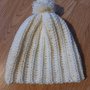 Cappellino uncinetto lana