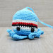 amigurumi polpo polipo blucerchiato squadra calcio sampdoria anni 90