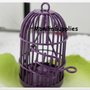 1 PZ GABBIETTA CAGE PENDENTE VIOLA