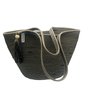 Borsa Shopper in corda di cotone 100% - Grigio