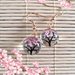 Orecchini handmade bigiotteria stile giapponese albero di ciliegio Sakura 