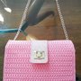 Borsa elegante rosa