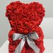 Orsetto con rose rosse 