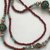 Collana lunga con perle Nepal 