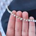 COLLANA GIROCOLLO CON CRISTALLI BIANCHI E SFUMATURE BEIGE