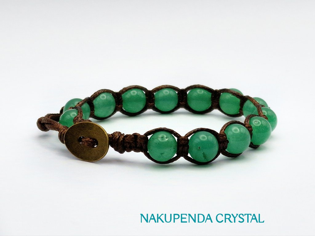 Bracciale elastico unisex con vera ametista naturale e vere pietre