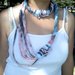 Fabric necklace- collana in jersey 