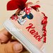 Scarpine neonato minnie personalizzate