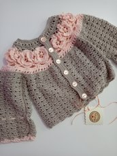 Cardigan bambina taglia 2 - 3 anni