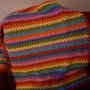 Coperta di cotone Arcobaleno