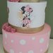 Torta scenografica Minnie 