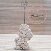 Bomboniera segnaposto Grillo parlante Pinocchio clip portafoto battesimo compleanno