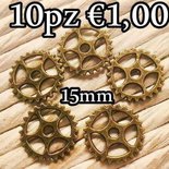 CIONDOLO CLESSIDRA BIANCA E ARGENTO - Doni Bomboniere - Foto 2