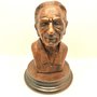 Busto Eduardo De Filippo Effetto Legno