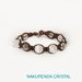 BRACCIALE TIBETANO SHAMBALLA con pietre naturali, selenite e sfere in argento tibetano da 8 mm. Uomo, donna,  unisex,  regolabile,  personalizzabile.  Mod 2