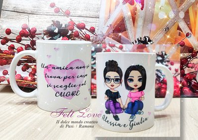 Tazza personalizzata per la migliore amica