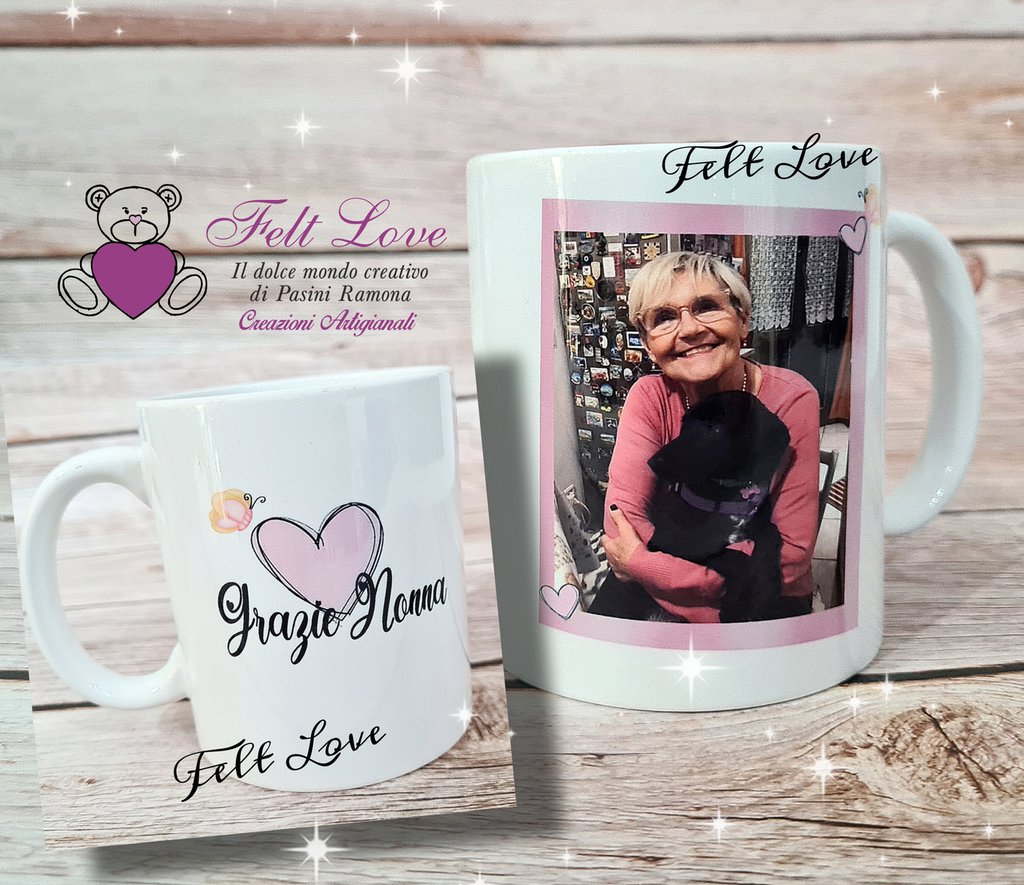 Tazza Personalizzata New Indastria Per Katia - Ceramica Con Stampa Resistente