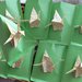 Bomboniera portaconfetti con coniglietto origami per nascita e battesimo