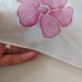 Strangolino Foulard Primavera in seta e cotone dipinto a mano