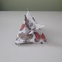 Bomboniera: scatolina porta confetti con farfalla origami