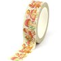 Forest wild mushroom background Leaves washi tape, Washi tape, Scrapbooking, Journal masking tape