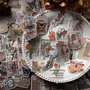 16 grab bag/cogli al volo l'offerta Vintage style mountain life deco stickers,  Stickers, Scrapbooking, 16 pezzi set