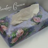 Portafazzoletti Decorativo Con Meccanismo A Molla – Scatola Per Fazzoletti In PP, Rosa, Per Casa E Ufficio (22x14,5x12 Cm)