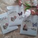 20 mixed butterfly flower language stickers, Stickers, Scrapbooking, Diary planner decoration